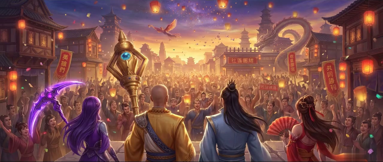 Gameplay glimpse of the immortal realm in motion